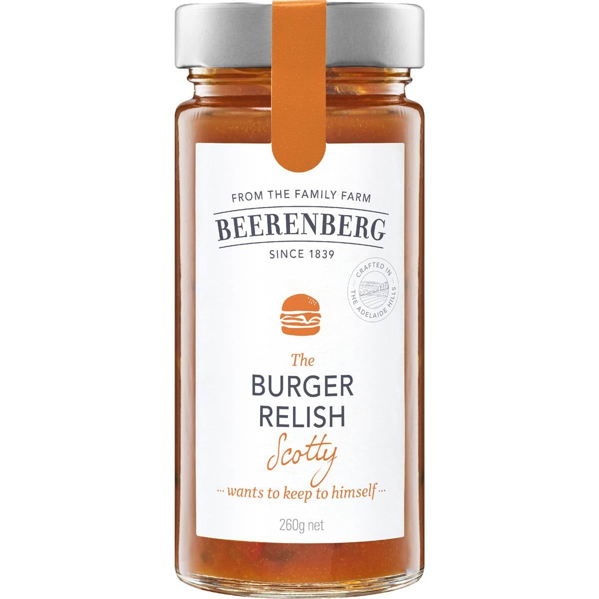 Beerenberg Relish Burger 260g