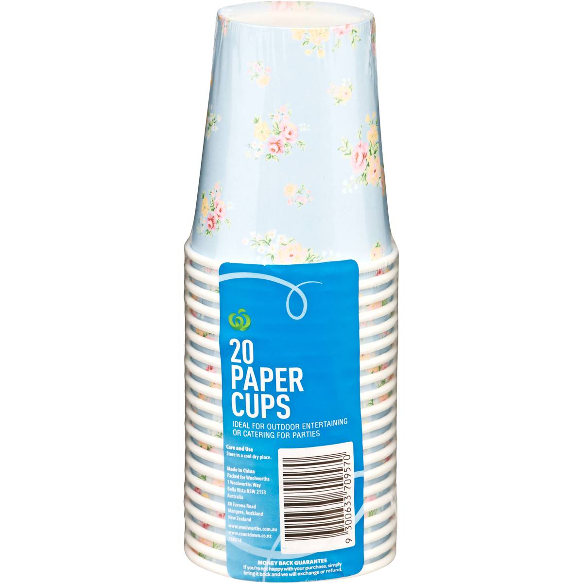 select-paper-cups-floral-20-pack-woolworths