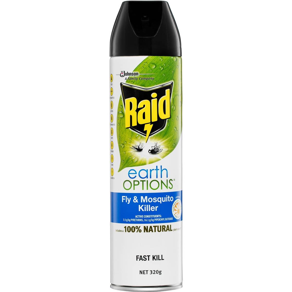 Raid Insect Spray Earth Options 320g Woolworths