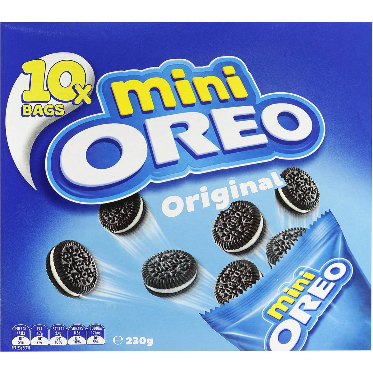 Oreo Cookies Original Mini Multi 230g | Woolworths