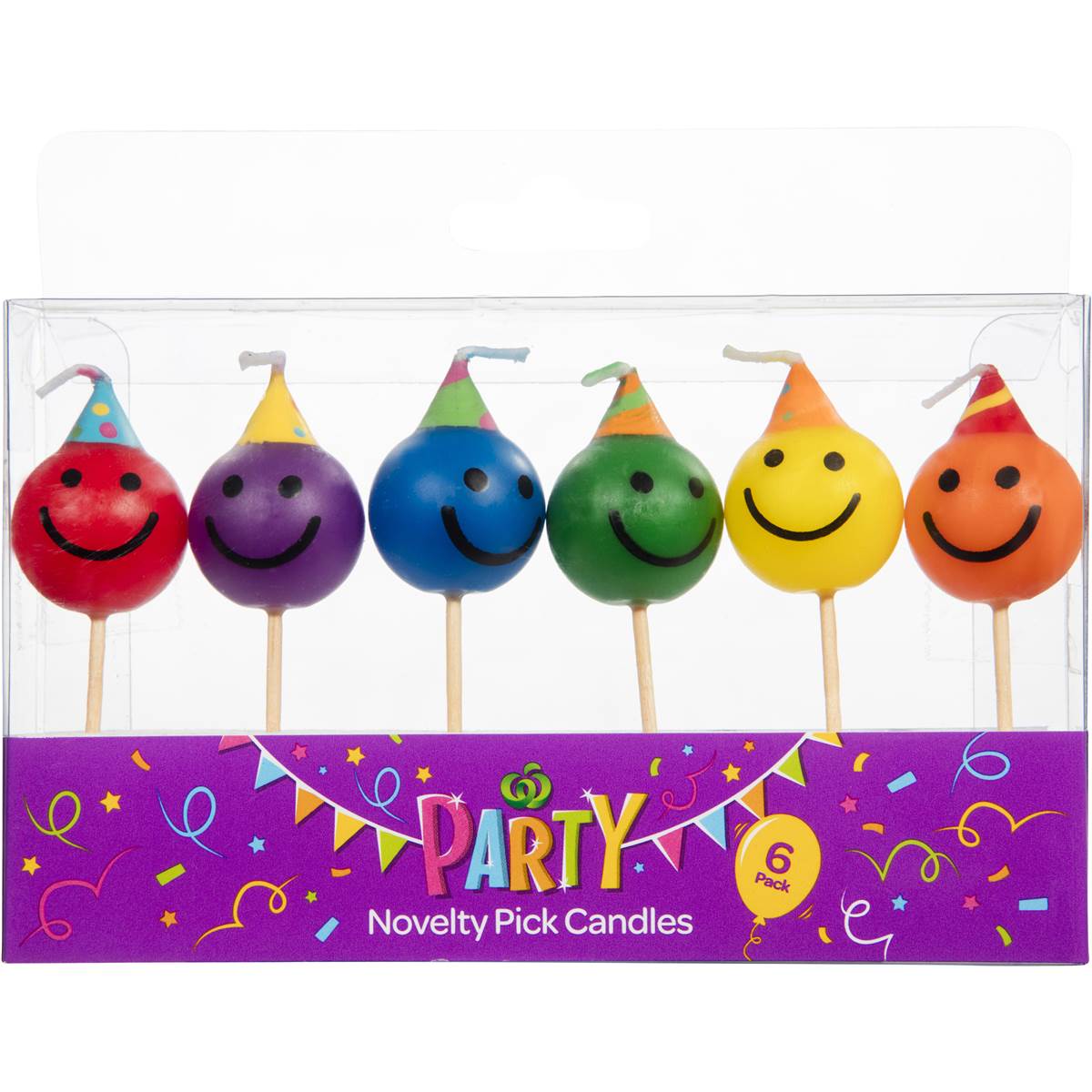 Woolworths Party Candle Pick 6 Pack | Woolworths