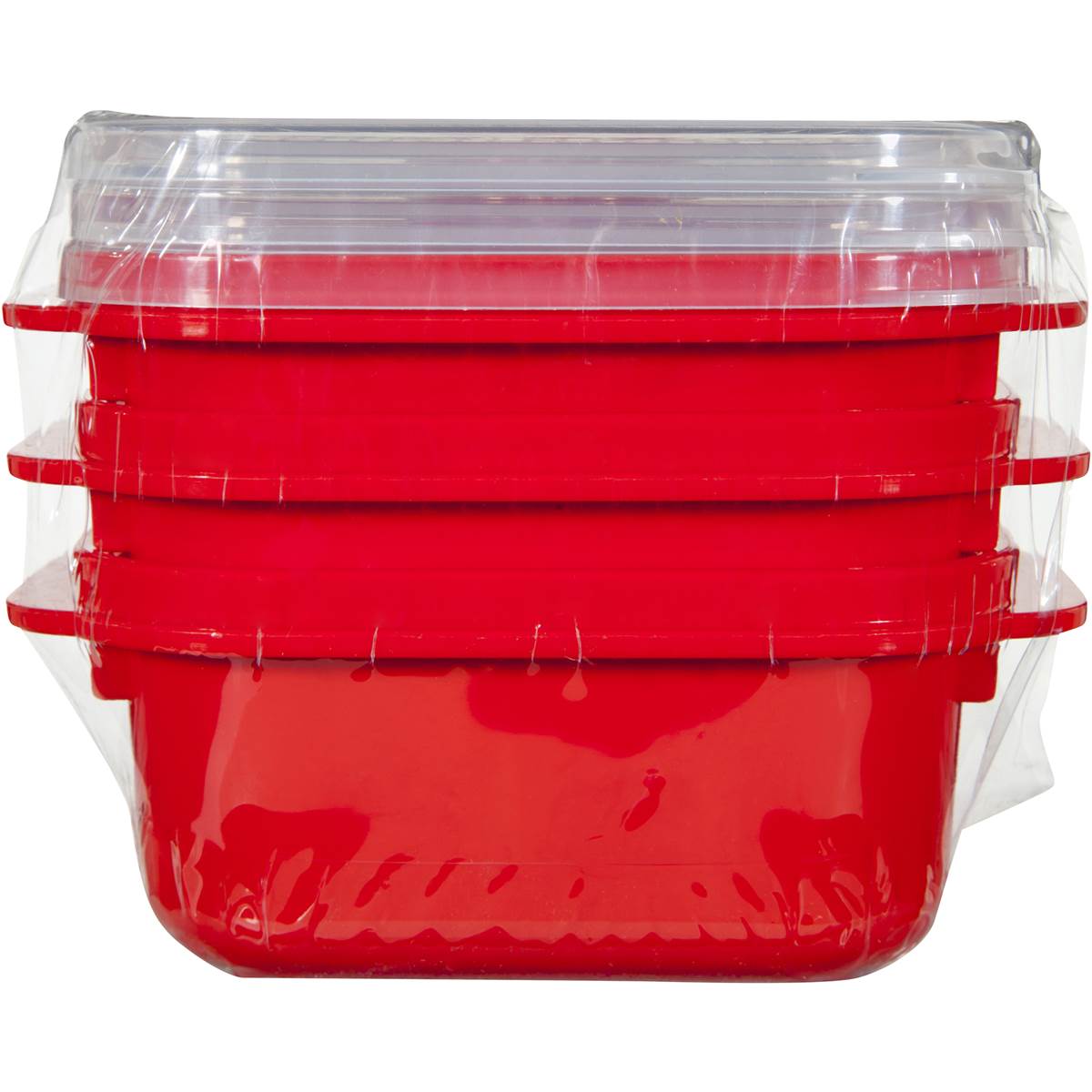 Decor Microsafe Container Oblong 375ml 3pk Woolworths