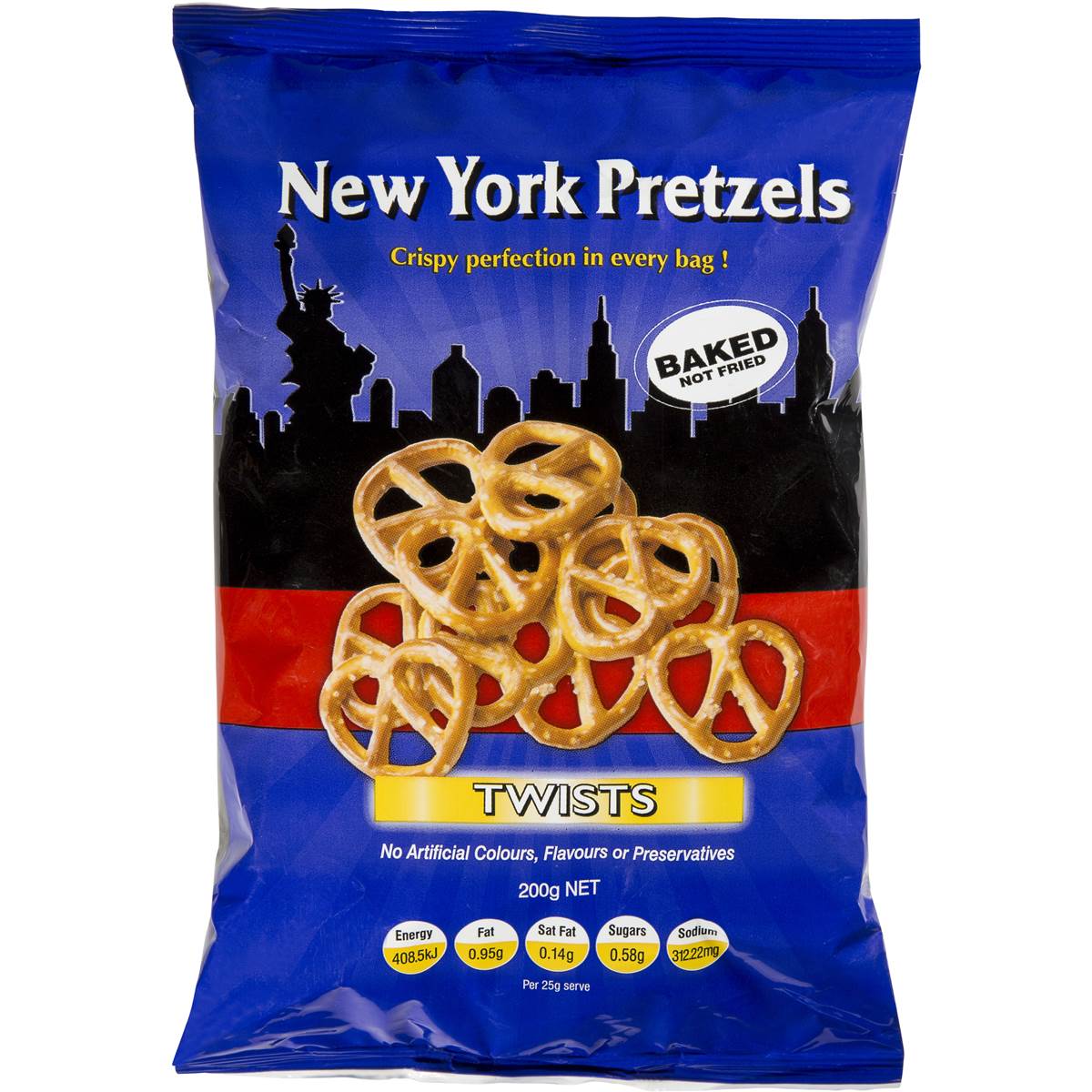 Benedikt New York Pretzel Twists 200g Woolworths