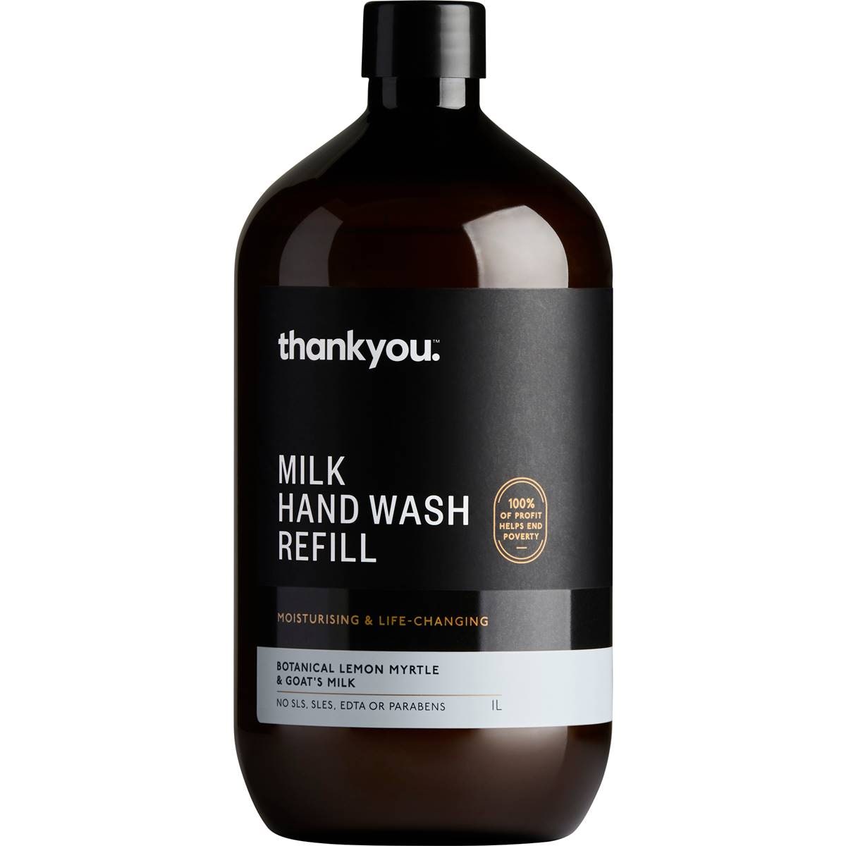 Thankyou. Hand Wash Refill Botanical Lemon Myrtle & Goat