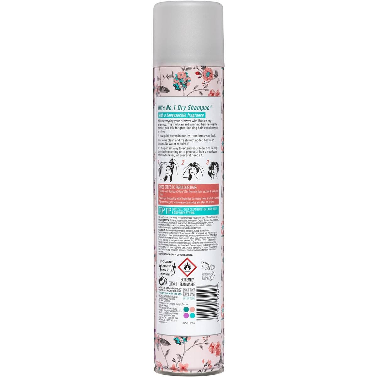 Batiste Dry Shampoo Eden 400ml Woolworths