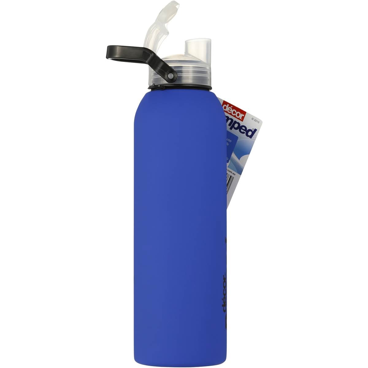 Decor Pumped Soft Touch Sports Bottle 750ml each Woolworths