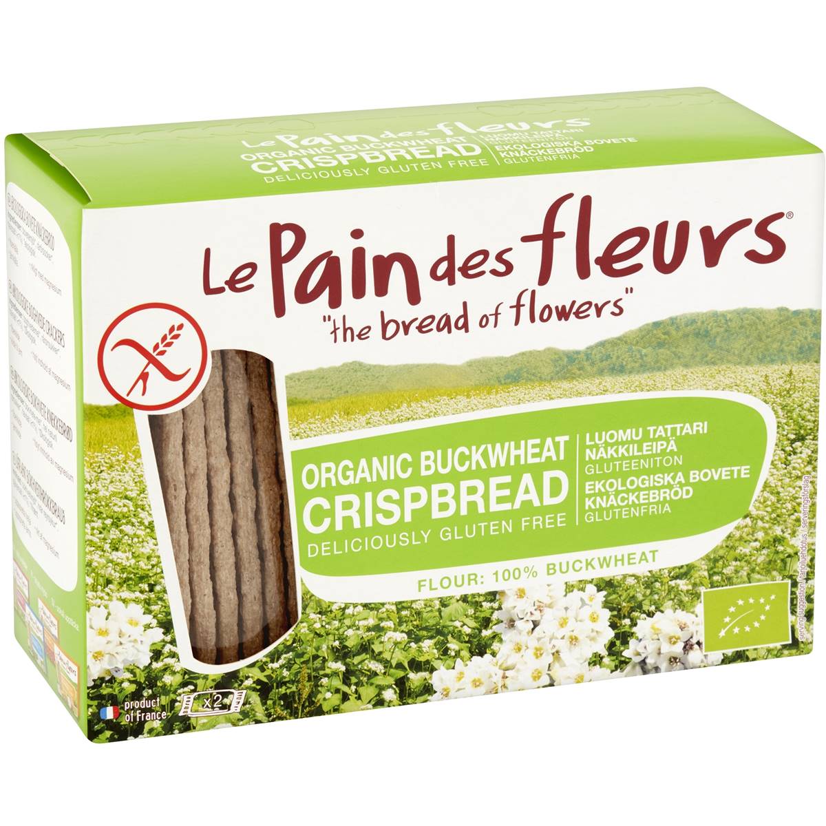 Le Pain Des Fleurs Buckwheat Crisp 125g Woolworths