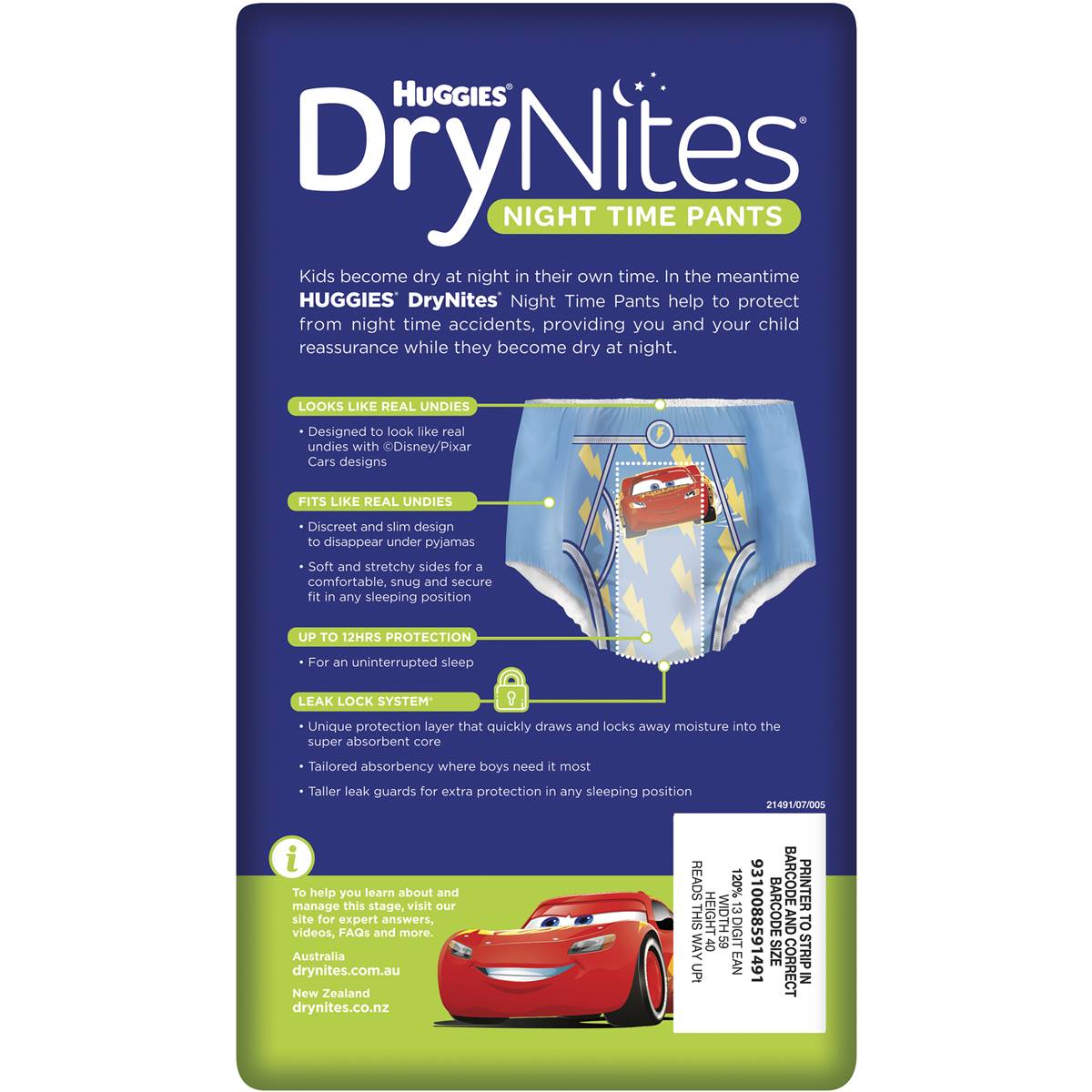 Huggies Taglia Huggies DryNites® Pyjama Pants Mädchen 4-7 (17 - Main Image