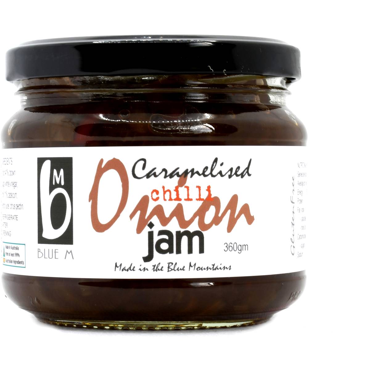 Blue M Relish Caramelised Chilli Onion Jam 360g 