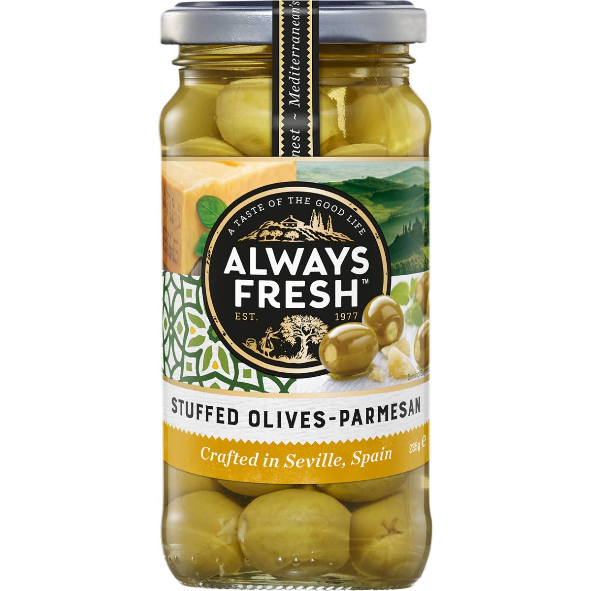 Always Fresh Olives Parmesan Stuffed