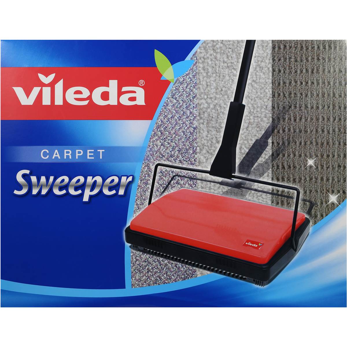 Vileda Broom Carpet Sweeper each Woolworths