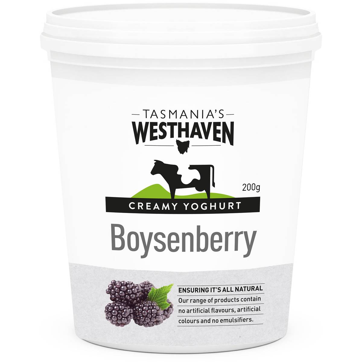 Westhaven Boysenberry Yoghurt