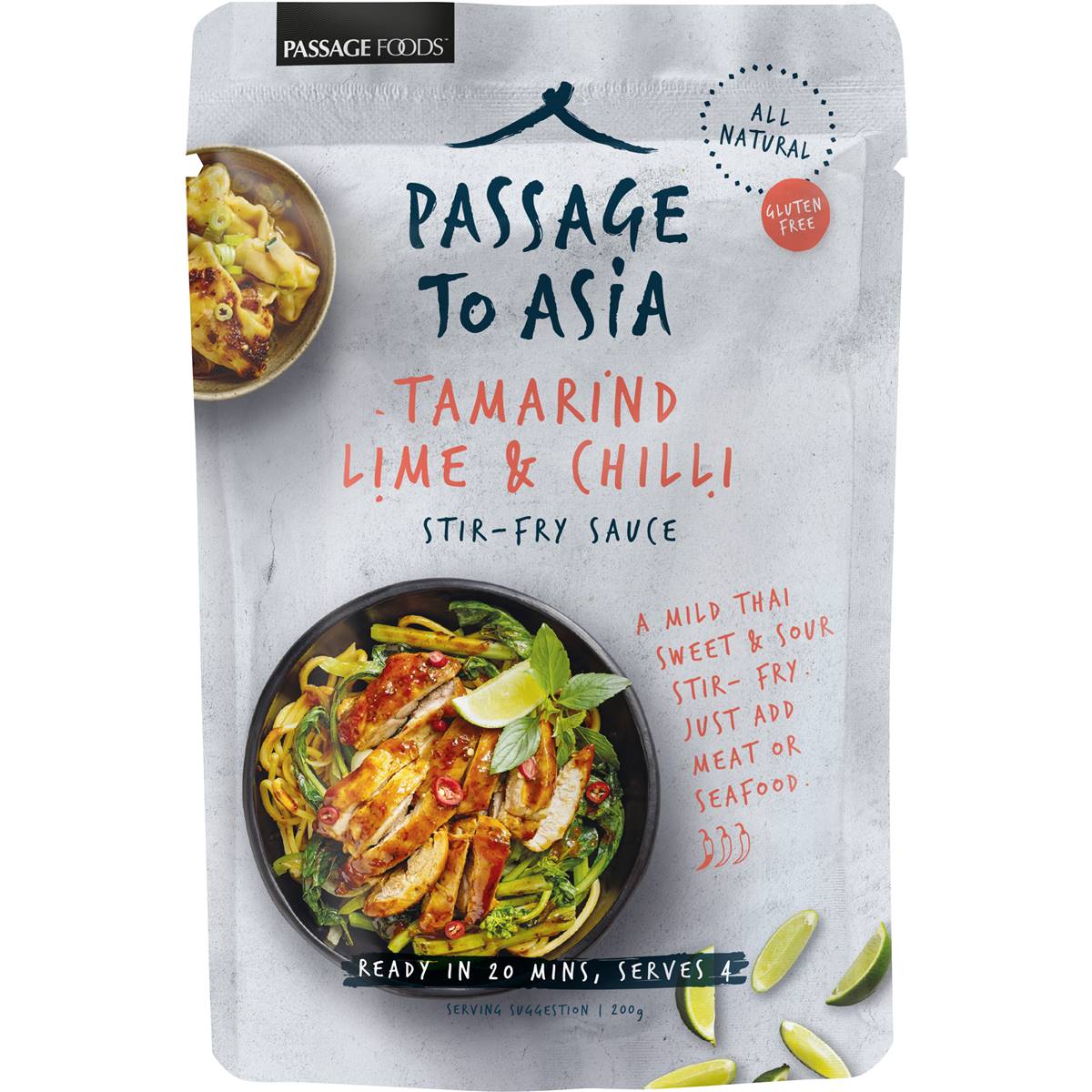 Passage To Thailand Sauce Tamarind Lime Chilli 200g Woolworths