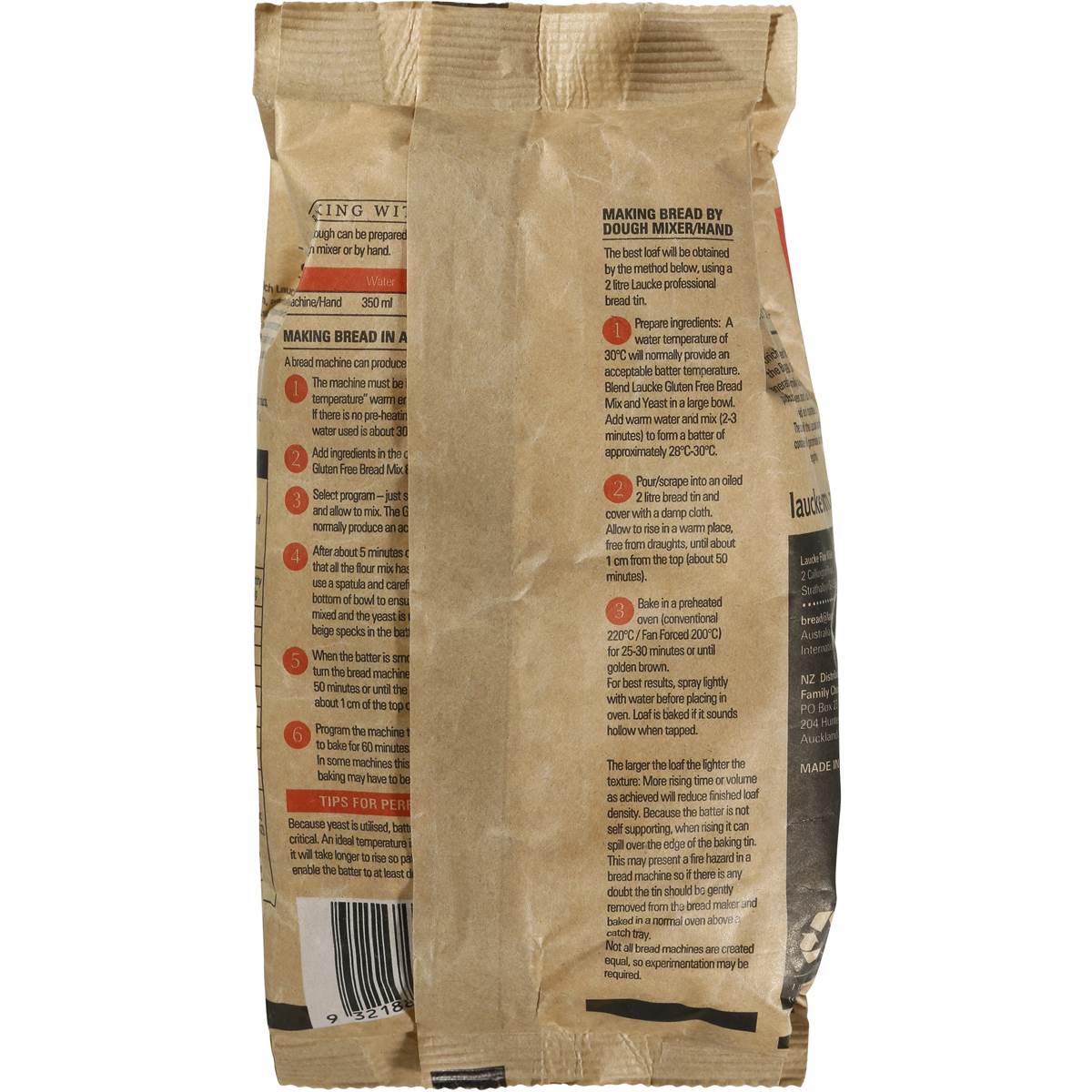 Laucke Gluten Free Bread Mix 500g | Woolworths
