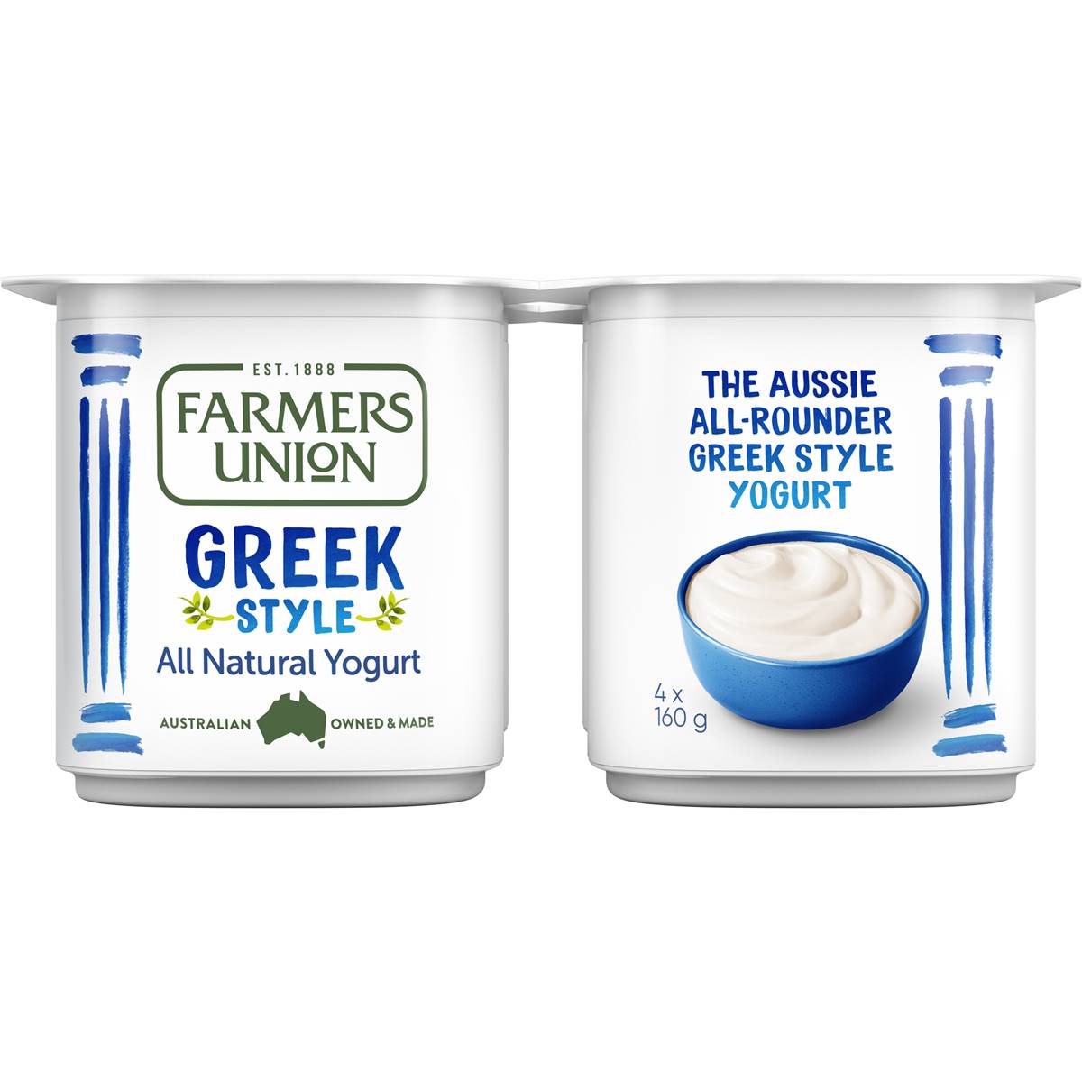 Farmers Union Greek Yogurt 4 Pack | Woolworths