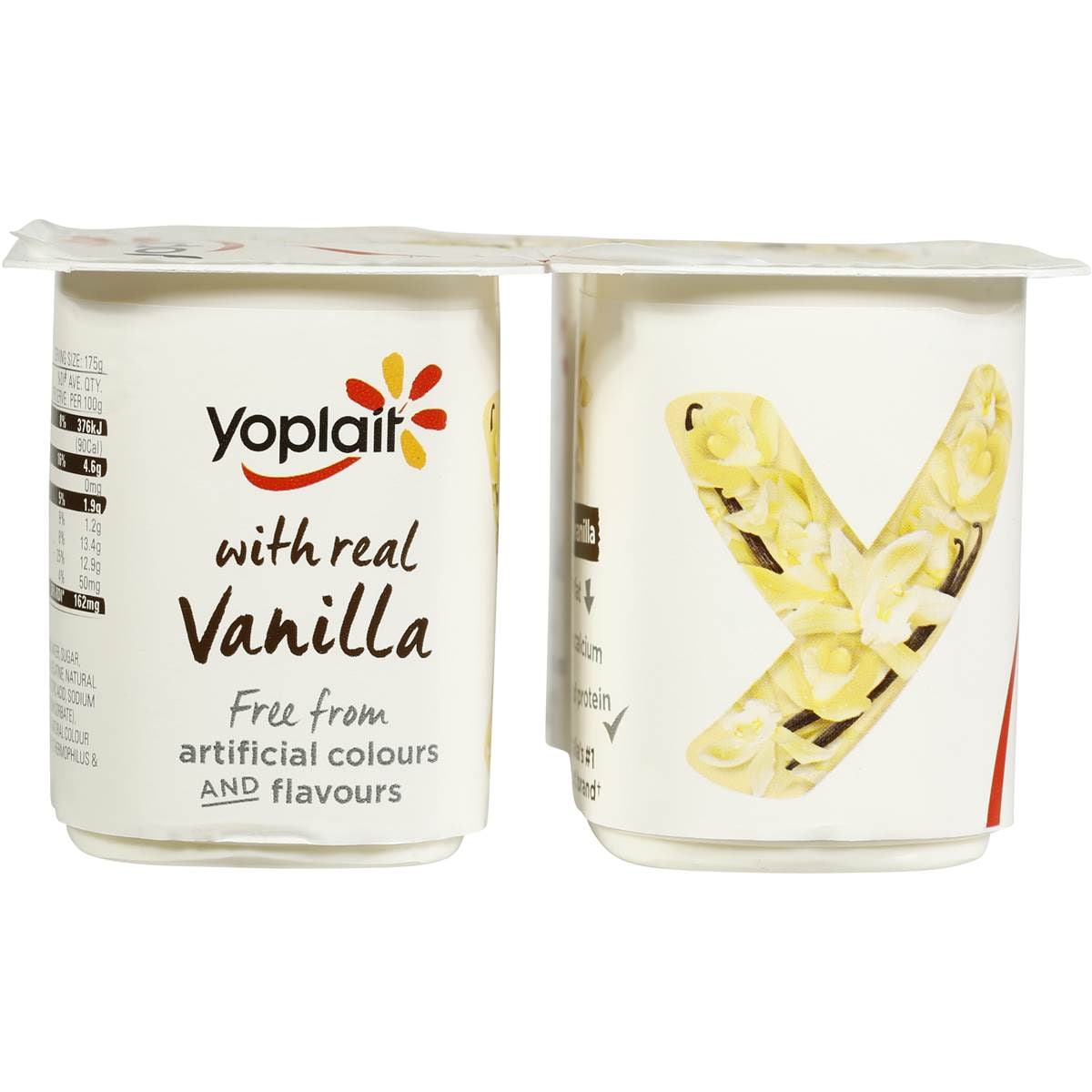 Yoplait Vanilla Yoghurt 4x175g Woolworths