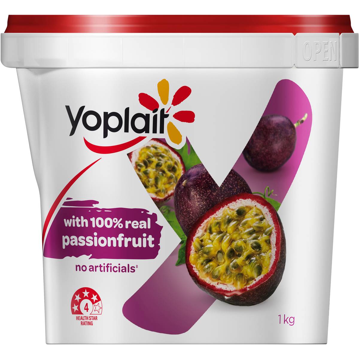 Yoplait Passionfruit Yoghurt 1kg Woolworths