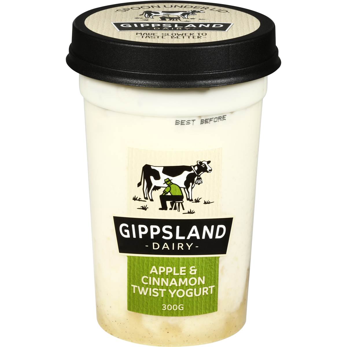 Gippsland Apple Pie Yoghurt 300g Woolworths
