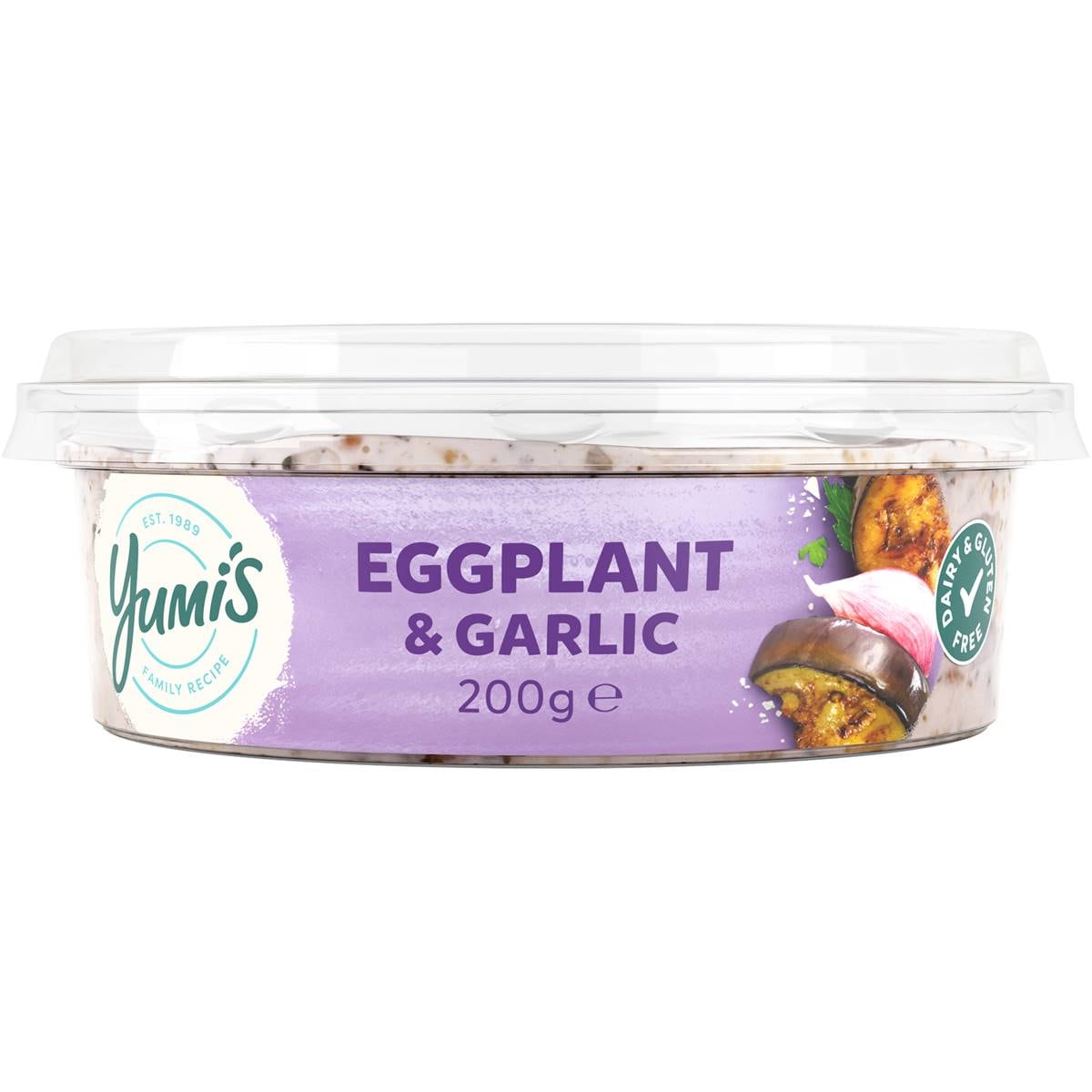 Yumi's Dips Eggplant & Garlic 200g Woolworths