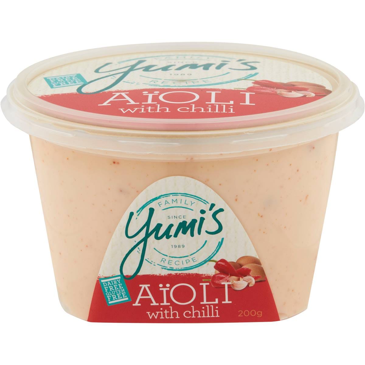 Yumi's Aioli With Chilli Dip 200g Woolworths