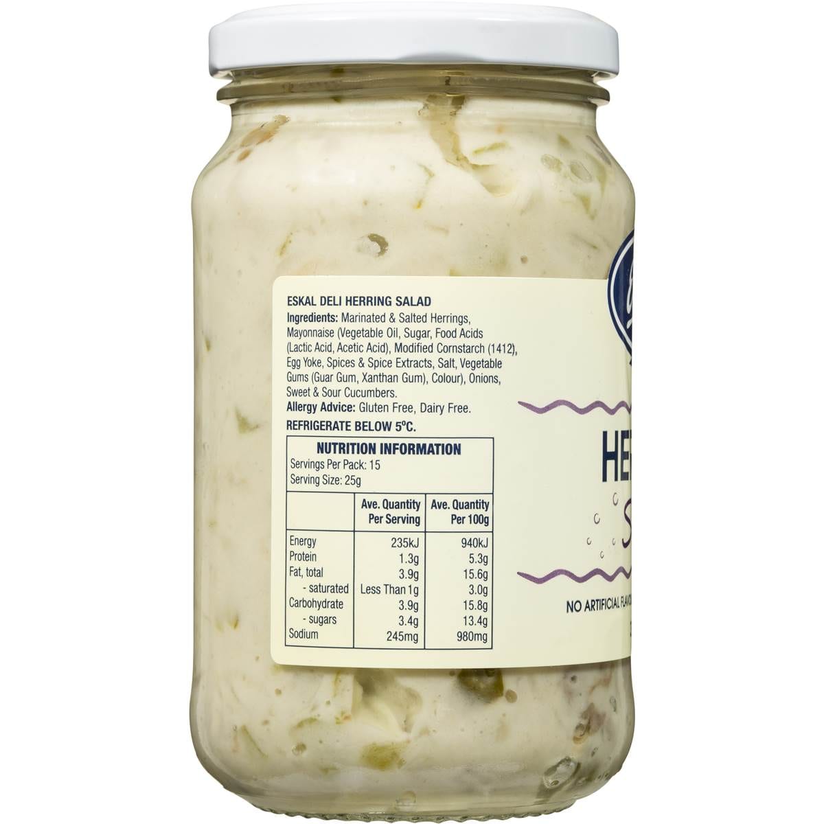 Eskal Herring Salad 375g Woolworths