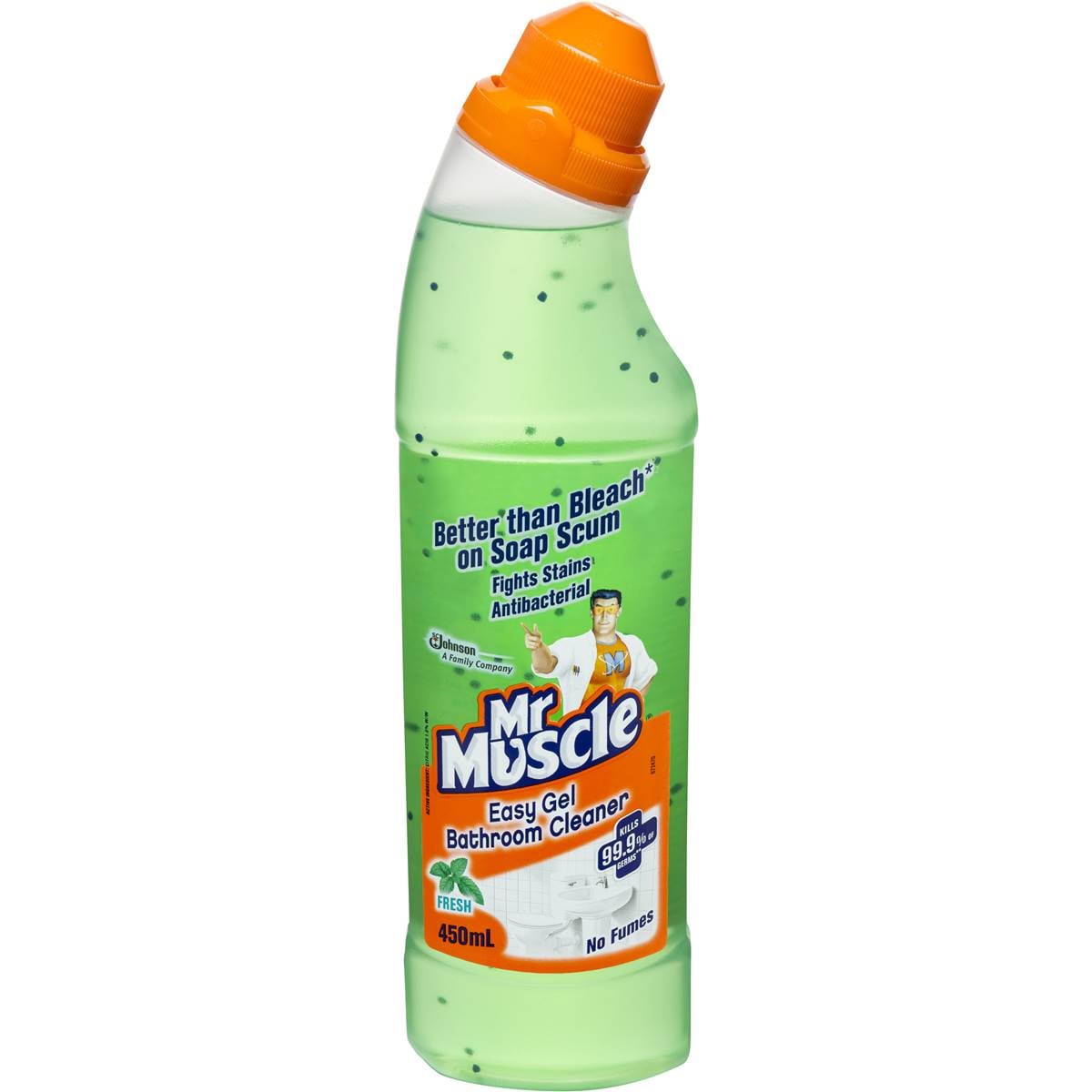 Mr Muscle Easygel Bathroom Cleaner Fresh 450ml Woolworths