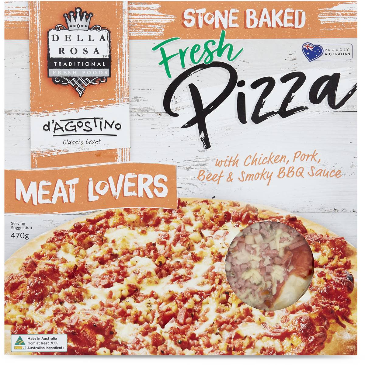D'agostino Pizza Meat Lovers
