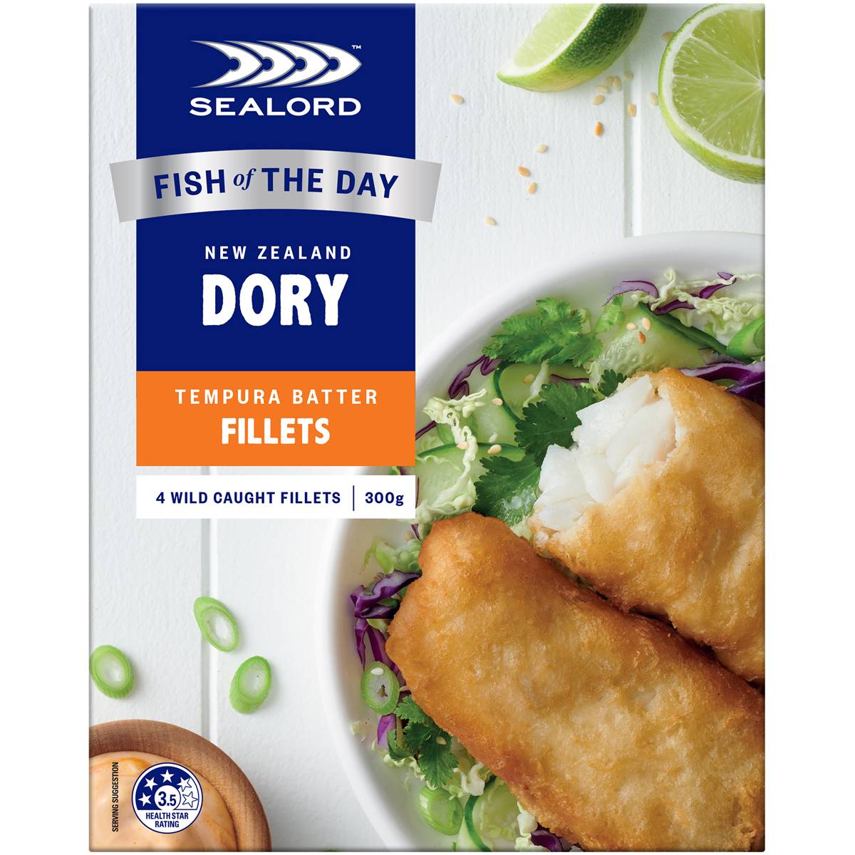 Sealord Dory Fillets Tempura Batter 4 Pack Woolworths