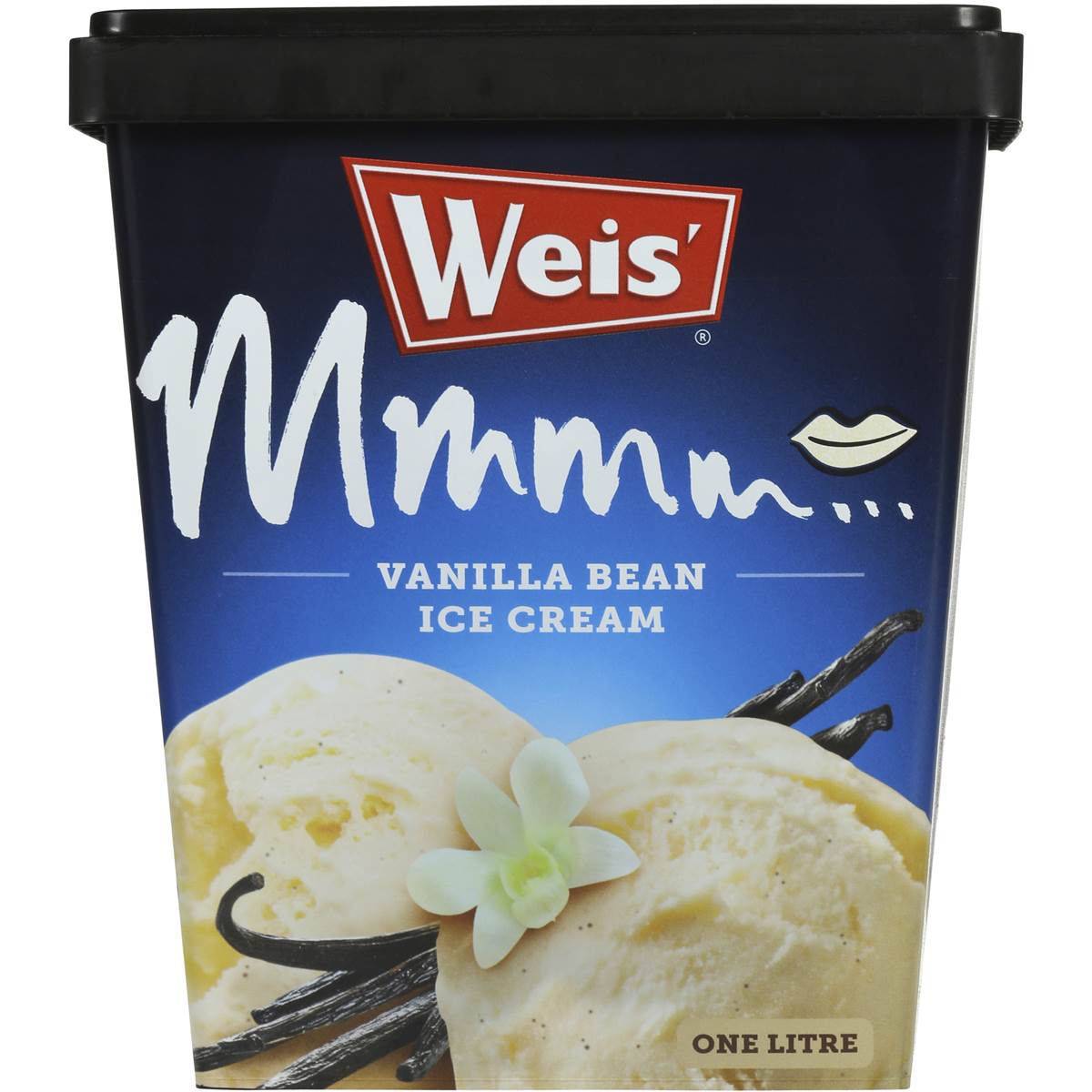 Weis For Dessert Ice Cream Vanilla Bean 1l tub Woolworths