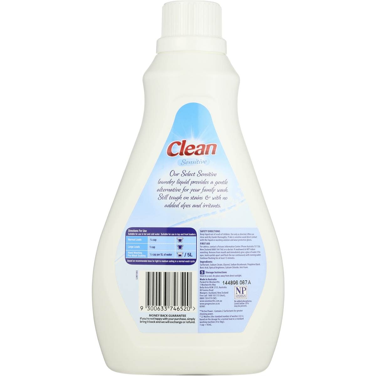Select Sensitive Laundry Liquid 1l Woolworths