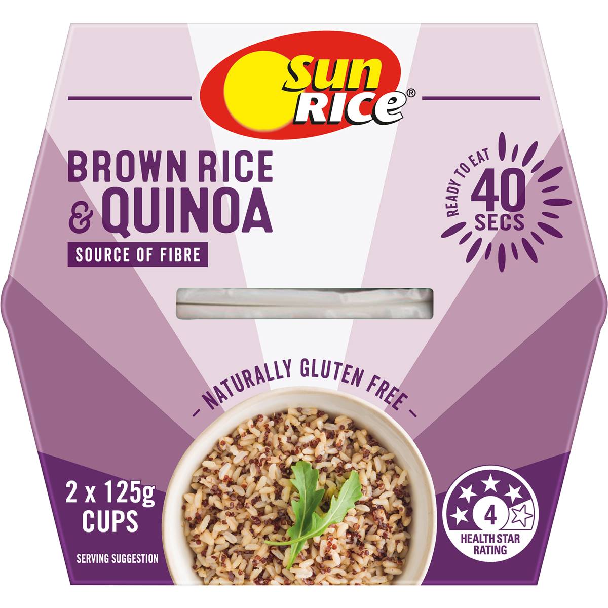 Sunrice Heat & Serve Rice & Quinoa 250g Woolworths