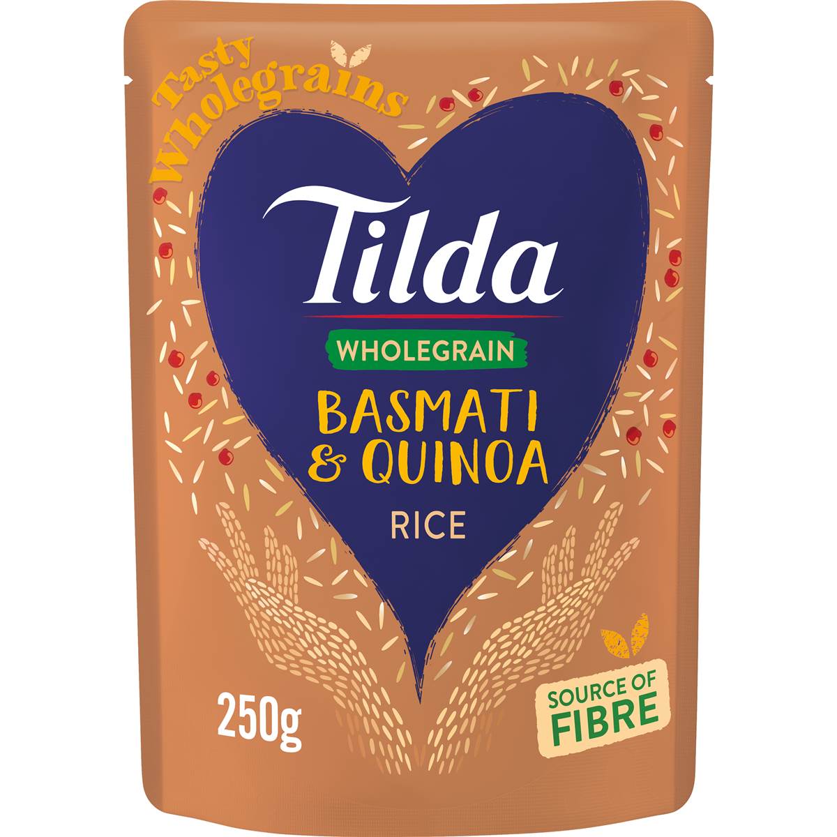 Tilda Heat & Serve Brown Basmati Rice & Quinoa