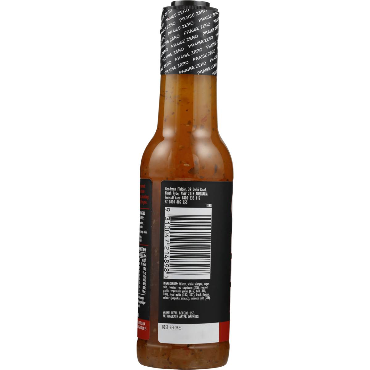 Praise Dressing Zero Italian 250ml Woolworths