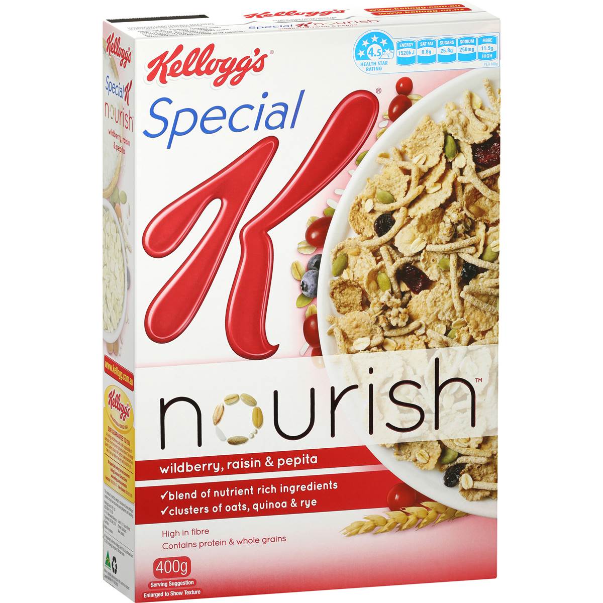 Kellogg's Special K Wildberry & Raisin Nourish 400g | Woolworths