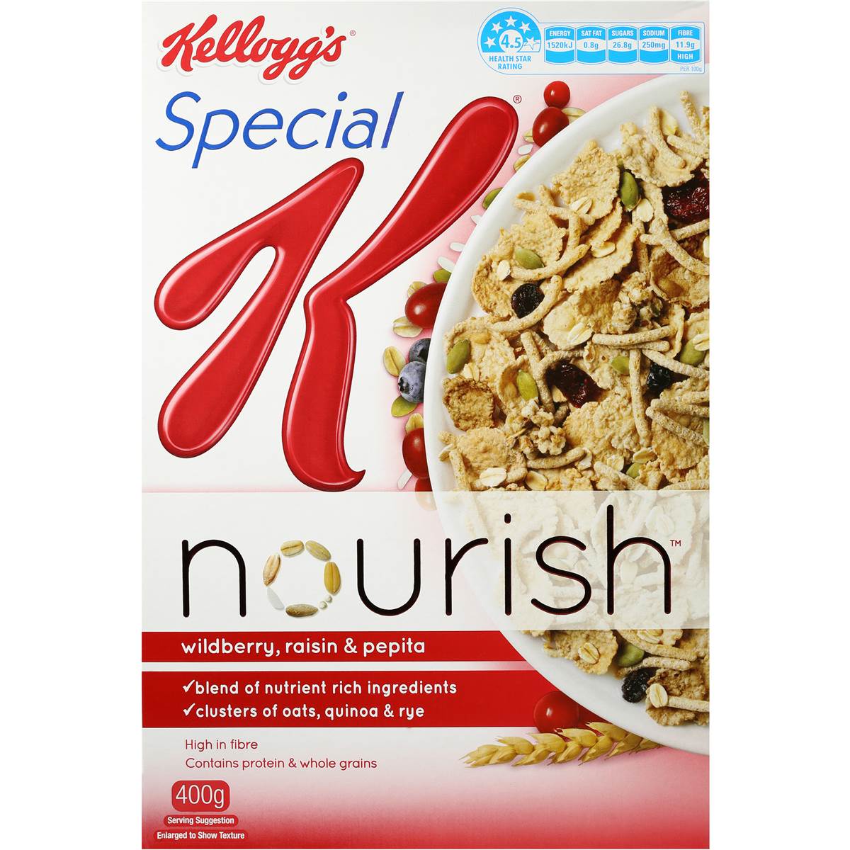 Kellogg's Special K Wildberry & Raisin Nourish 400g | Woolworths