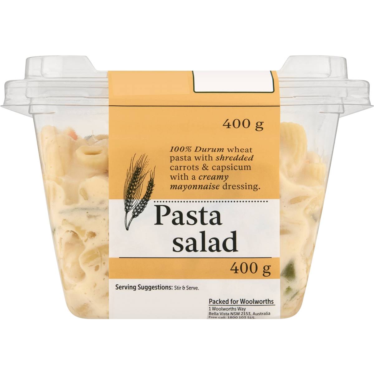 Woolworths Creamy Pasta Salad Recipe - Find Vegetarian Recipes