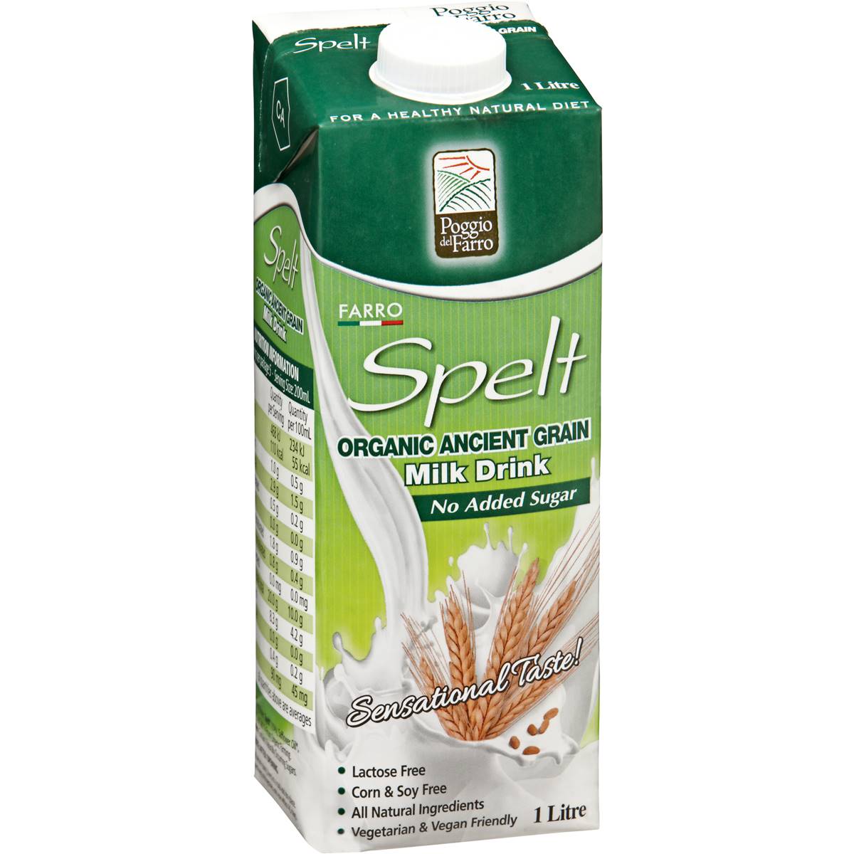 Poggio Del Farro Organic Spelt Milk