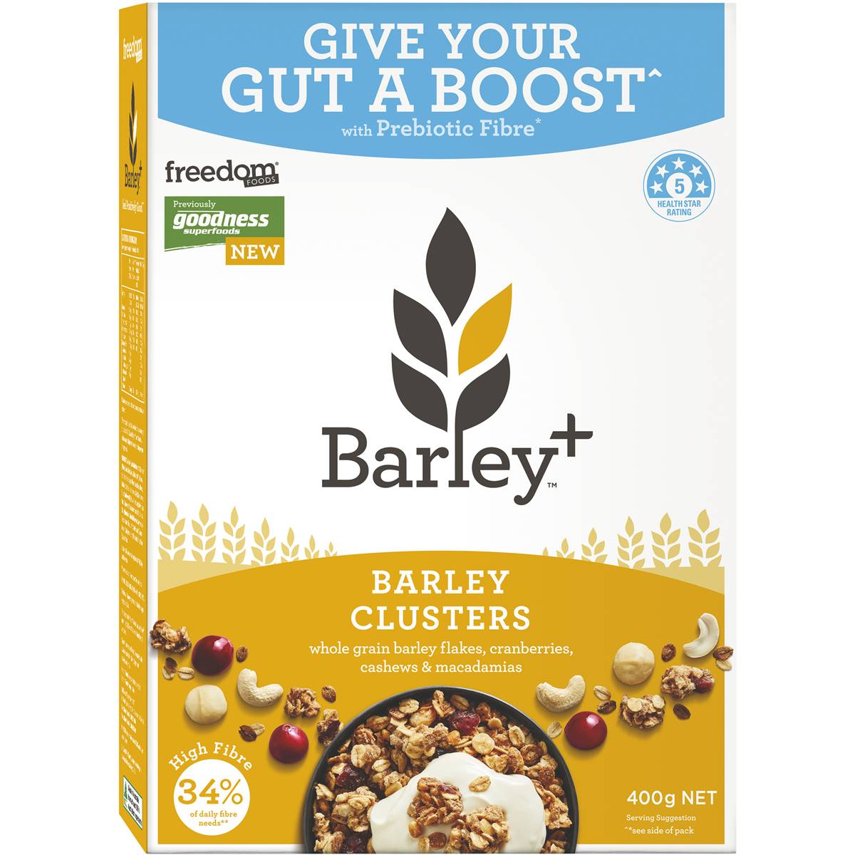 Barley + Barley Clusters Barley Clusters 400g Woolworths