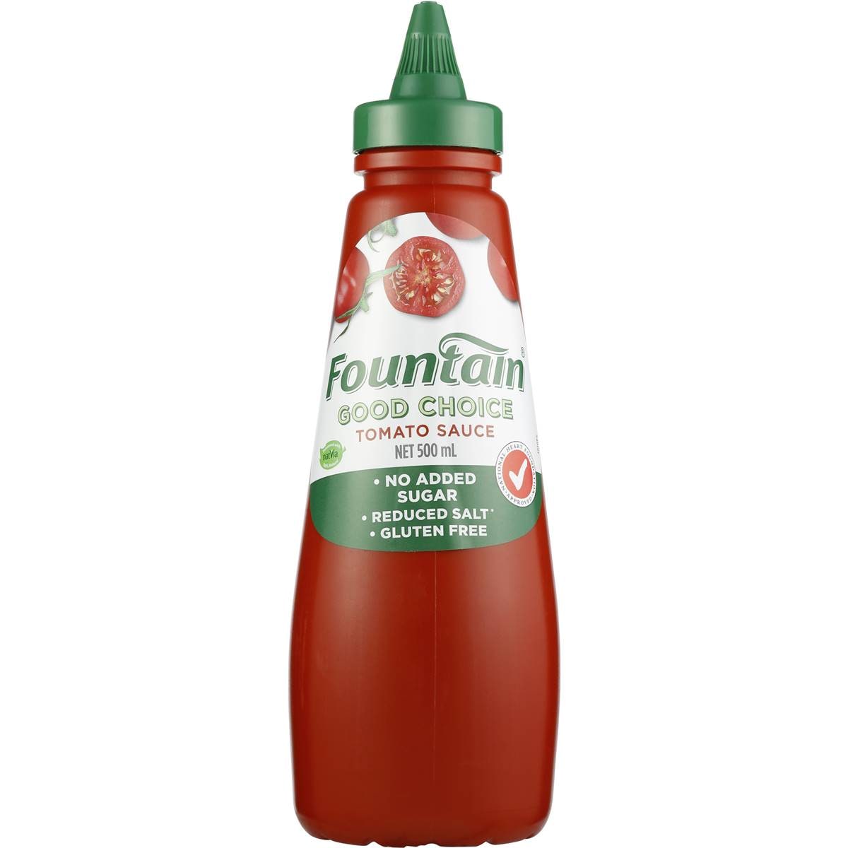 Fountain Good Choice Tomato Sauce 500ml Woolworths