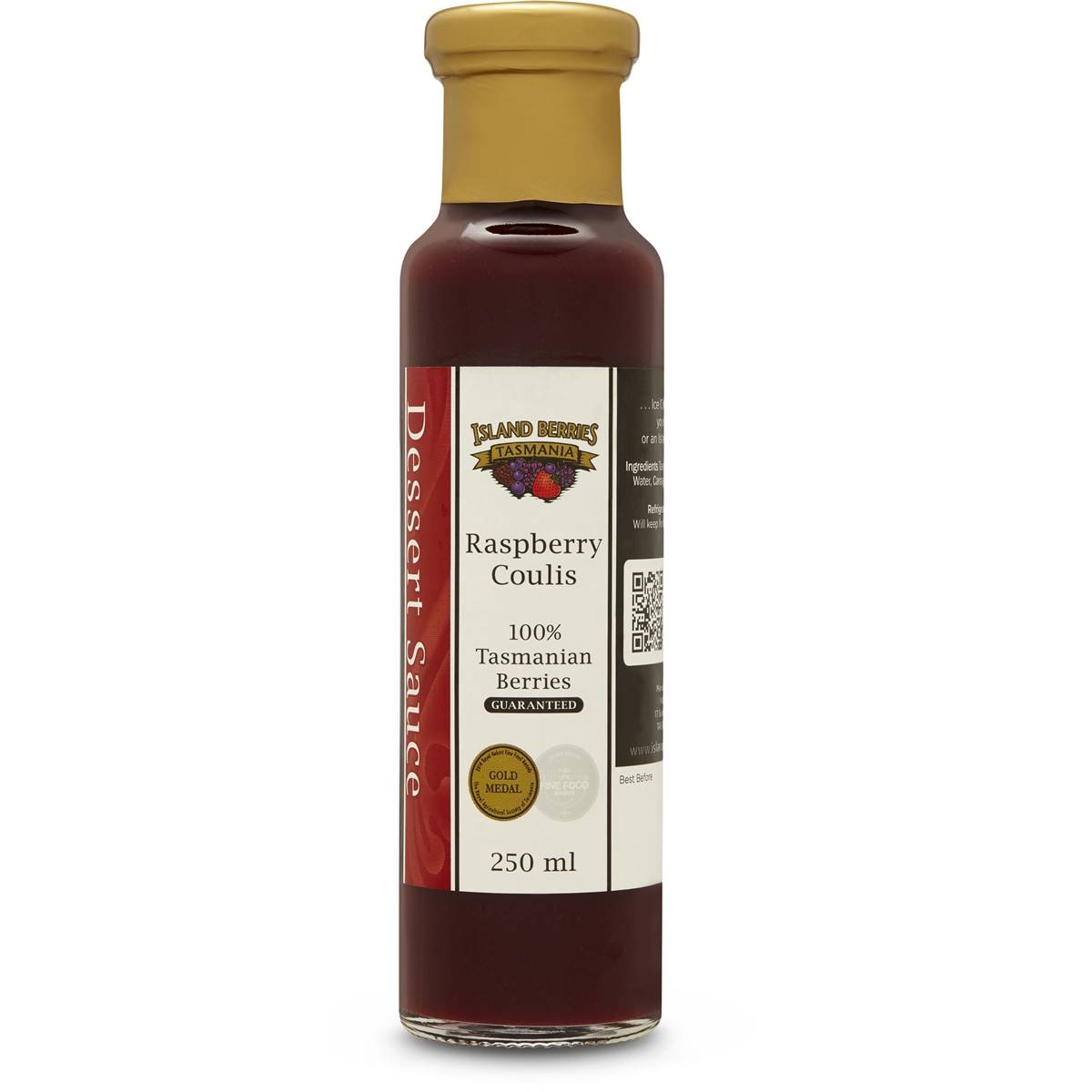 Island Berries Raspberry Couli