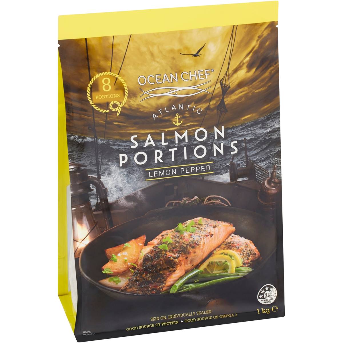 Ocean Chef Salmon Lemon Pepper 1kg Woolworths