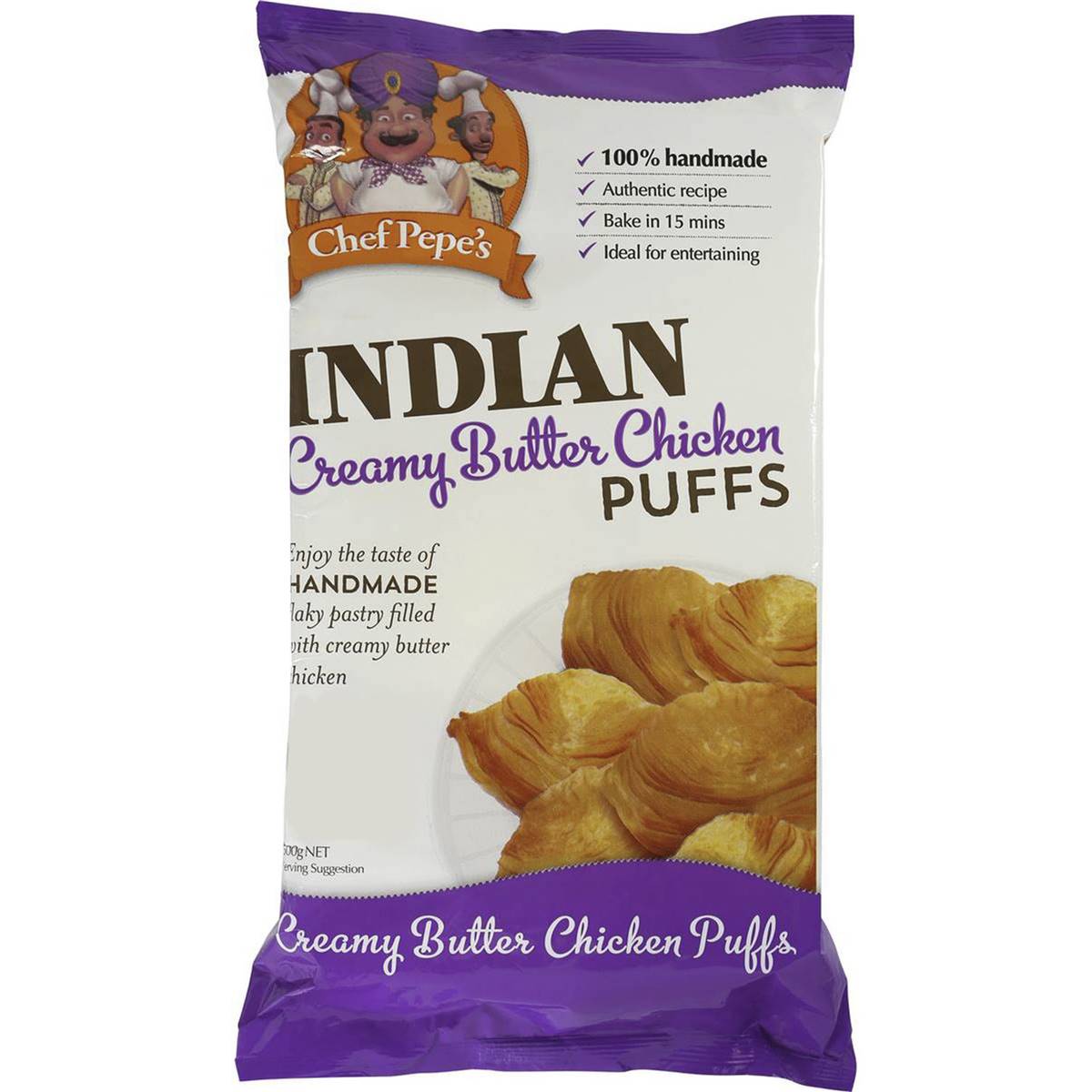 Pepe's Snack Indian Butter Chicken 500g Woolworths
