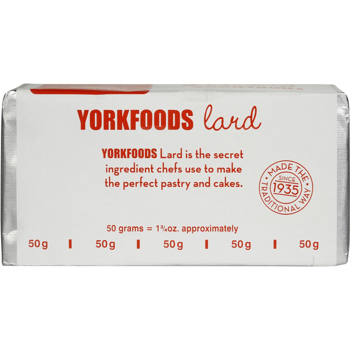York Foods Lard 250g Woolworths