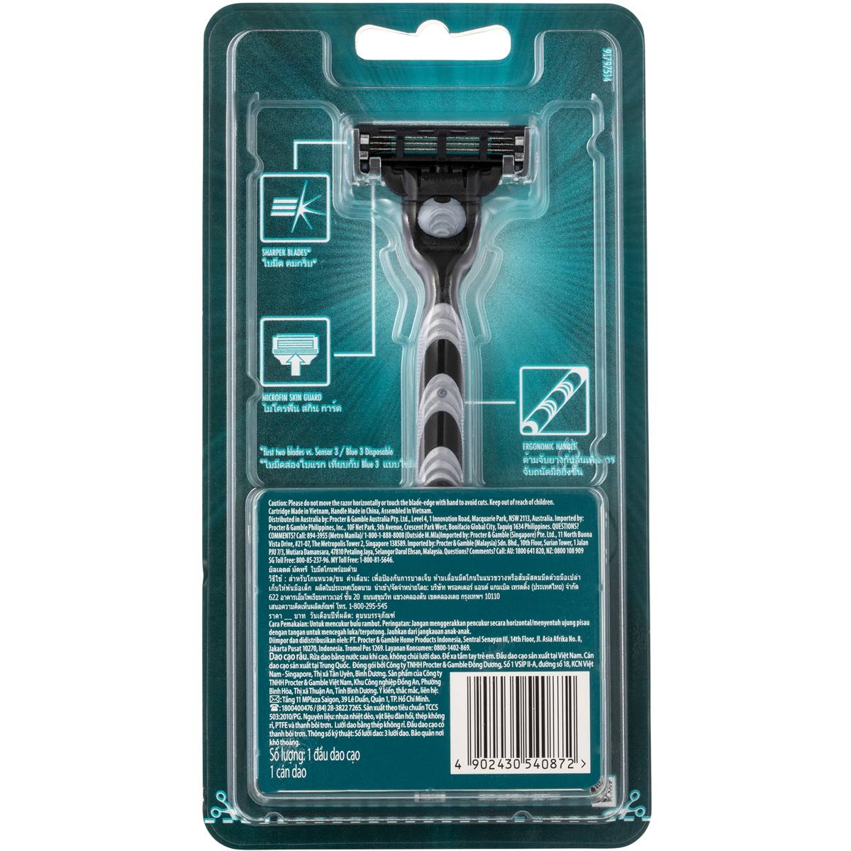 Gillette Mach 3 Shaving Razor Each | Woolworths