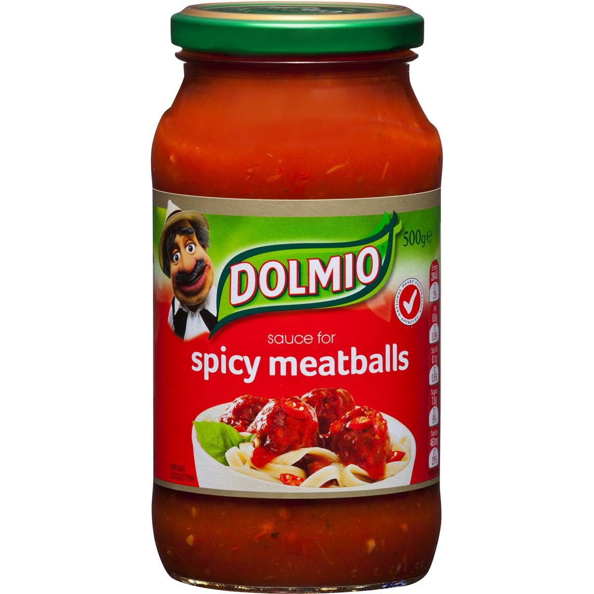 Dolmio Pasta Sauce Spicy Meatballs 500g Woolworths