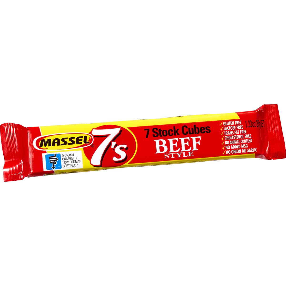 Massel 7 S Beef Cubes Gluten Free 35g Woolworths