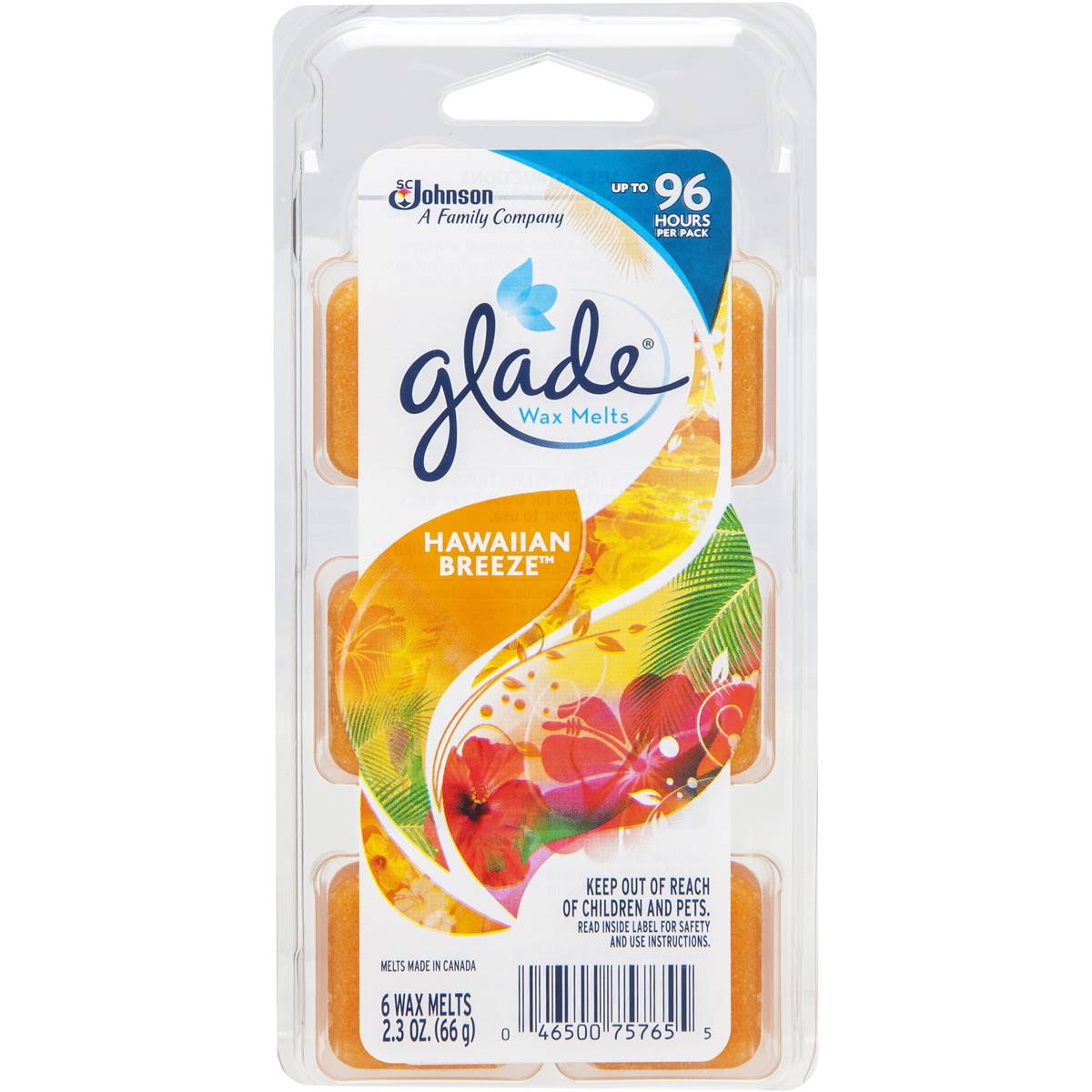 Glade Melts Hawaiian Breeze 66g Woolworths
