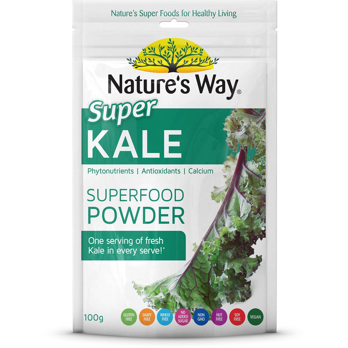 Nature's Way Super Kale Powder Vegan 100g Woolworths