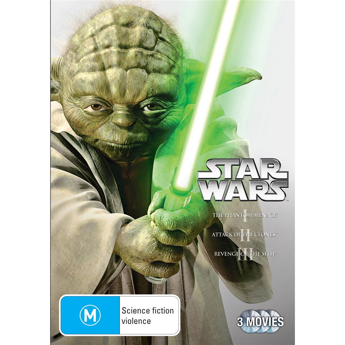 Star Wars Dvd Prequel Trilogy 3 Disc Set | Woolworths