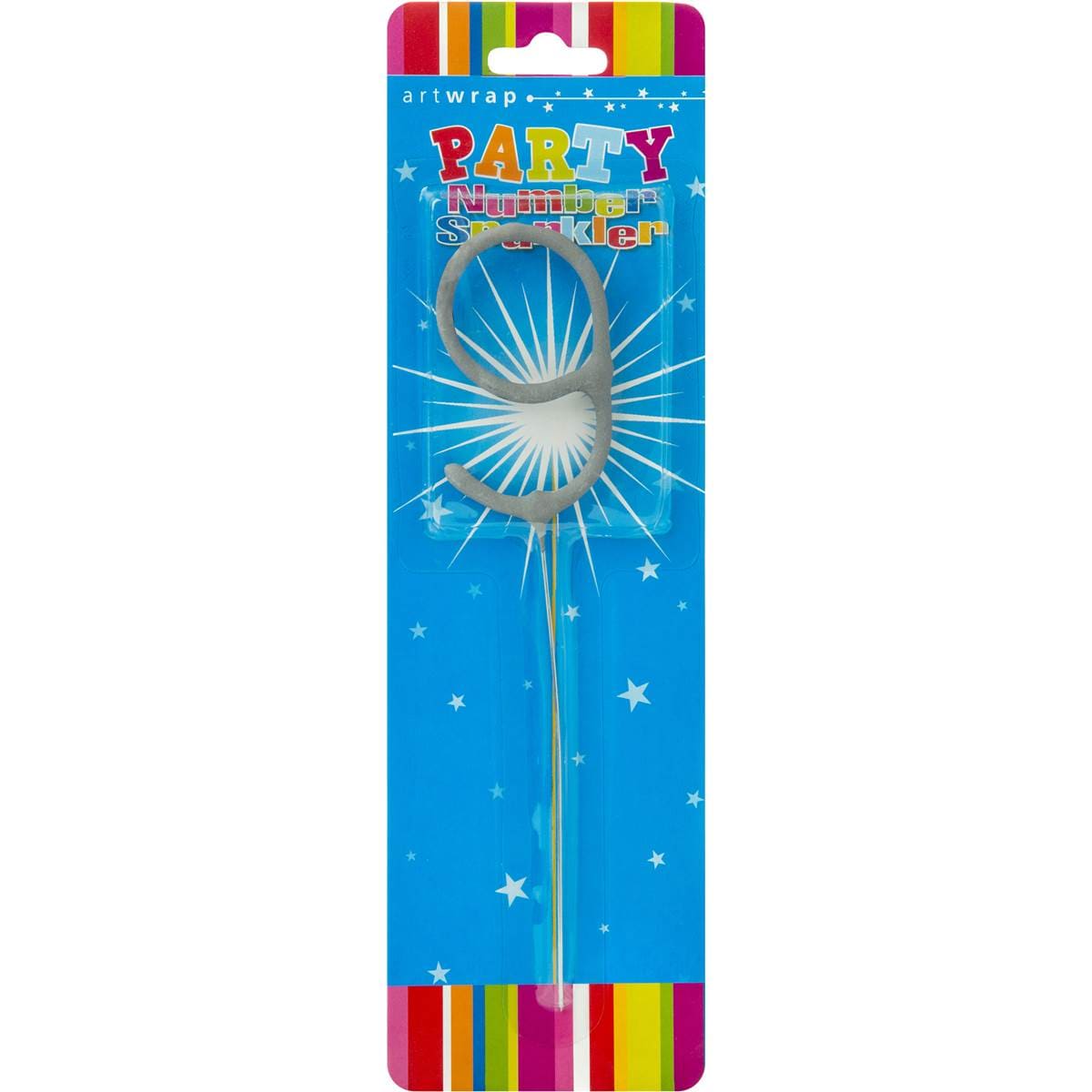 Artwrap Party Candle Sparkler 9 Each Woolworths